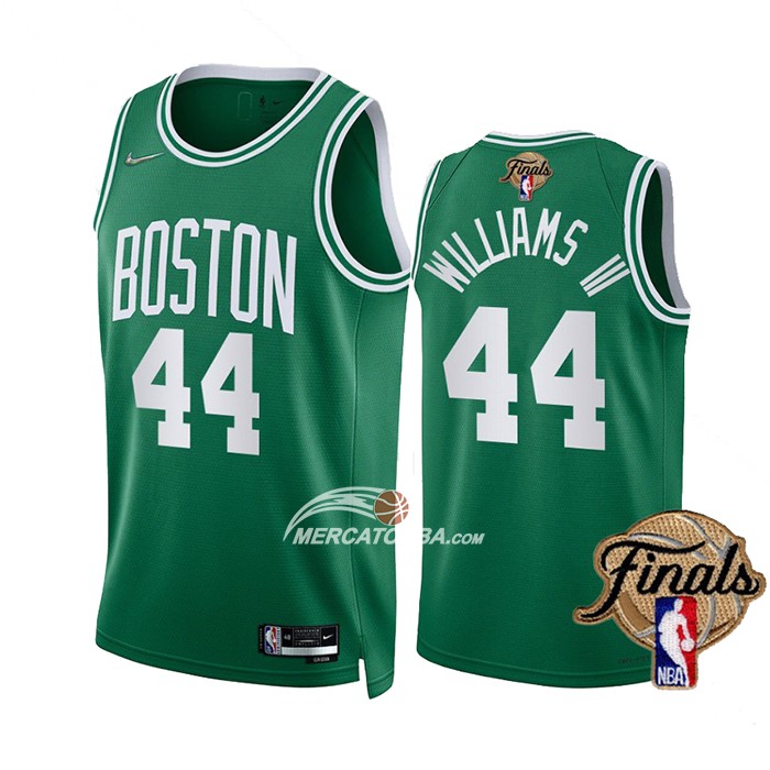 Maglia Boston Celtics Robert Williams III NO 44 Icon 2022 NBA Finals Verde